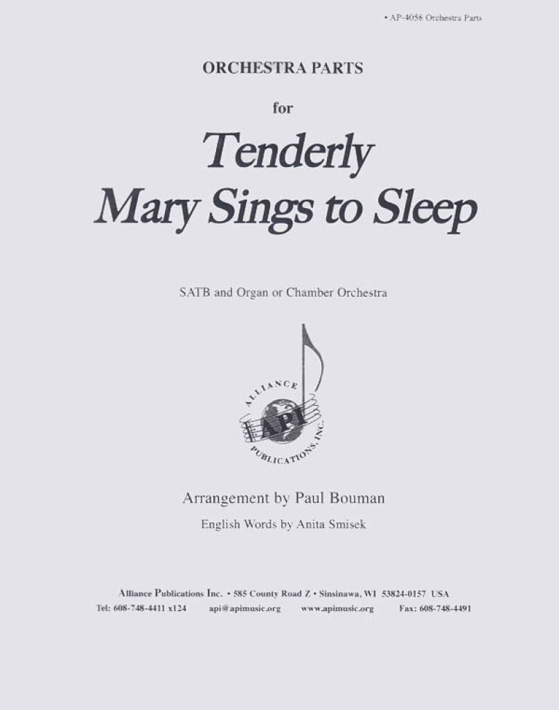 Tenderly Mary Sings To Sleep - Chbr Orch Acp